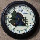 Custom Personalized Bath Bathroom Outhouse Clock #3