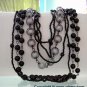 Fierce Black Necklace