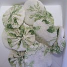 Green Toile  Yo-Yo's - Quantity 10