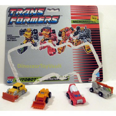Construction Patrol - Transformers Generation 1 G1