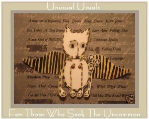 Fairy Kitten Folk Art Toy Doll Paper Cat Puppet ACEO