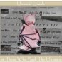 Adorable BAT Folk Art Toy Doll Paper PUPPET aceo atc