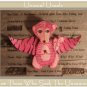 Unusual MONKEY Folk ART TOY Doll Paper PUPPET aceo atc