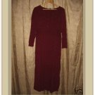 Putumayo Long Shapely Embroidered Dress Small S