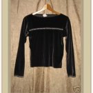 FIT IGU ESO Softest Velour Knit Pullover shirt top Medium M
