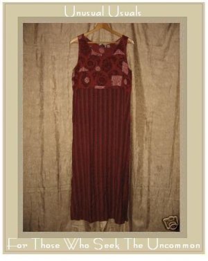 PUTUMAYO Long Rich Geometric Rayon Dress Medium M