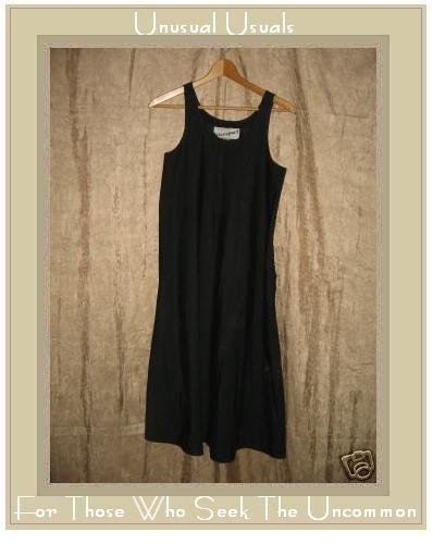Blassport Long Black A-line Dress Size 8 Small S