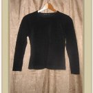 RAMSAY Dublin Textured Black Knit Pullover Shirt Top Small S