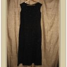 CLOTHESPIN Long Black Sparkle Knit Pullover Dress Medium M
