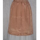 New Yellin NY Short Slinky Peach Acetate Skirt One Size OS