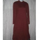 Coldwater Creek Soft Russet Sweater Dress Petite Medium PM
