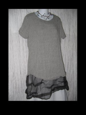 Jackie Loves John Earthy Rayon Pullover Shirt Tunic Top Medium M