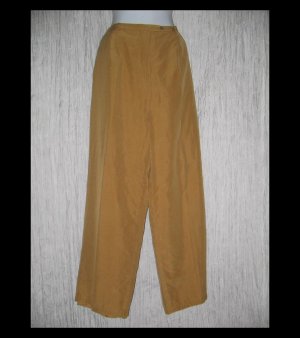 LEILEI Elegant Long Lined Silk & Wool Trousers Pants X-Large XL