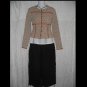 NEESH by DAR Puckered Ribbon Button Shirt Blouse Top Small S