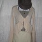 NEW Charter Club Classic Brown Green Wool Rosette Hat