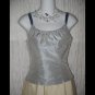 New CALYPSO Christiane Celle Shapely Blue Silk Ribbon Corset Top X-Small XS