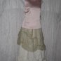 New BURNS Shapely Soft Makeup Pink Slinky Acetate Rayon Shell Tank Shirt 8