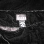 New NY Collection Loose Black Rayon Velvet Gauchos Pants 20