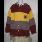 Unique Hand Made Hooded Cardigan Sweater Coat One Size OS