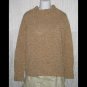 Susan Bristol Loose Artsy Knit Turtleneck Tunic Sweater Medium M