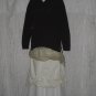 KAREN SCOTT Chocolate Brown Nubby Knit Pullover Sweater Top Medium M