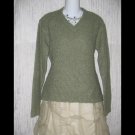 J.  Crew Seafoam Green Nubby Knit Pullover Sweater Top Medium M