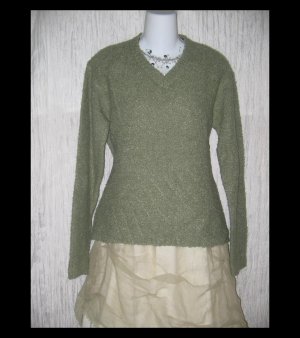 J.  Crew Seafoam Green Nubby Knit Pullover Sweater Top Medium M