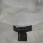 New Grace Dane Lewis Ethereal Gathered Cream Silk Tunic Top Blouse 10