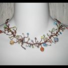 NEW Ever & Anon 'Kallisti's Garden' Whimsical Art to Wear Necklace