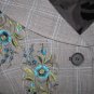 New New York & Company Long Embroidered Plaid Shapely Jacket Over Coat 2