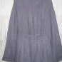 Cynthia Ashby Shapely A-Line Dusty Twilight Linen Duster Jacket Tunic Top Coat One Size