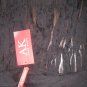 New Anne Klein Gossamer Black Gathered Nylon Art to Wear Scarf