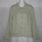 New FLAX Boxy Green Linen Jacket Engelhart S