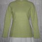Nazareno Chiatti Soft Green Knit Tunic Top Sweater Small S