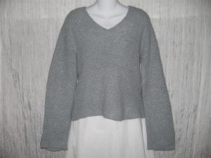 J. Crew Soft Blue Gray Nubby Knit Pullover Sweater Top XL