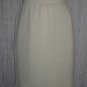 ST. JOHN Evening Short Shapely Cream Santana Knit Skirt 2