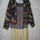 PAINTED PONY Shoe Tapestry Button Jacket Coat Small S