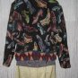 PAINTED PONY Shoe Tapestry Button Jacket Coat Small S