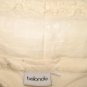 Belonde Boutique Shapely Knee Length Drawstring Skirt Large L