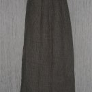 FLAX by Jeanne Engelhart Assymetrical Gingham LINEN Skirt Small S