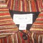 TANTRUMS Chenille Stripe Button Jacket Shirt Top Small S
