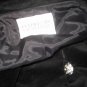 Junior House Fitted Black Vintage Velvet Jacket Coat 13