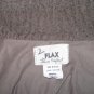 Jeanne Engelhart FLAX Long Brown Open Corduroy Tunic Jacket Small S