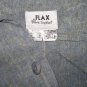 Jeanne Engelhart FLAX Long Blue Linen Tunic Jacket Top Medium