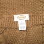 Talbots Shapely Brown Belted Cardigan Sweater Jacket Small Petite SP