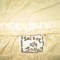 New JACKIE LOVES JOHN Butter Cream Silk Wide Leg Pants Large L