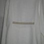 New FLAX White Textured LINEN Shapely Tunic Top Jacket Jeanne Engelhart 1G