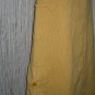 New FLAX Long Orange Striped LINEN Pocket Skirt Jeanne Engelhart Small S