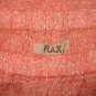 New FLAX Red Mosaic LINEN Floods Pants Jeanne Engelhart Small S