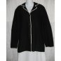 Josephine Chaus Black Wool Button Jacket Cardigan X-Large XL